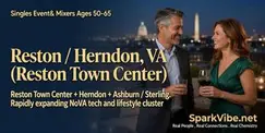 Singles Event & Mixer Ages 50+ : Mix & Mingle with Singles Reston