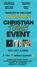 Christian 'Singles in the Park' Event" Downtown Toronto, Sat. Oct. 3rd.