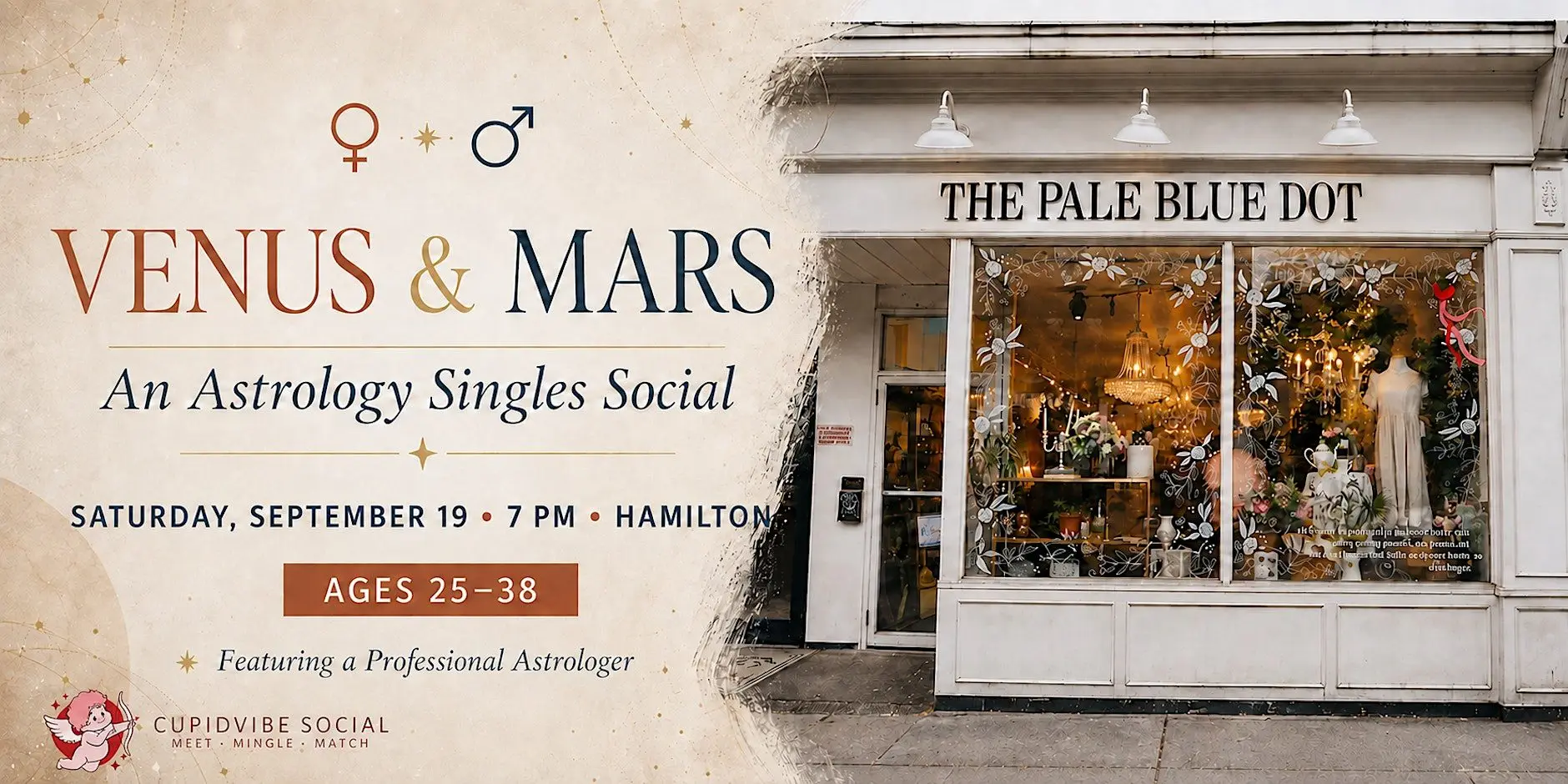 Venus & Mars: An Astrology Singles Social | Ages 25–38 Venus & Mars: An Astrology Singles Social | Ages 25–38