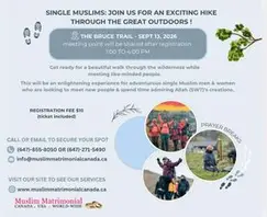 Single Muslims Hike