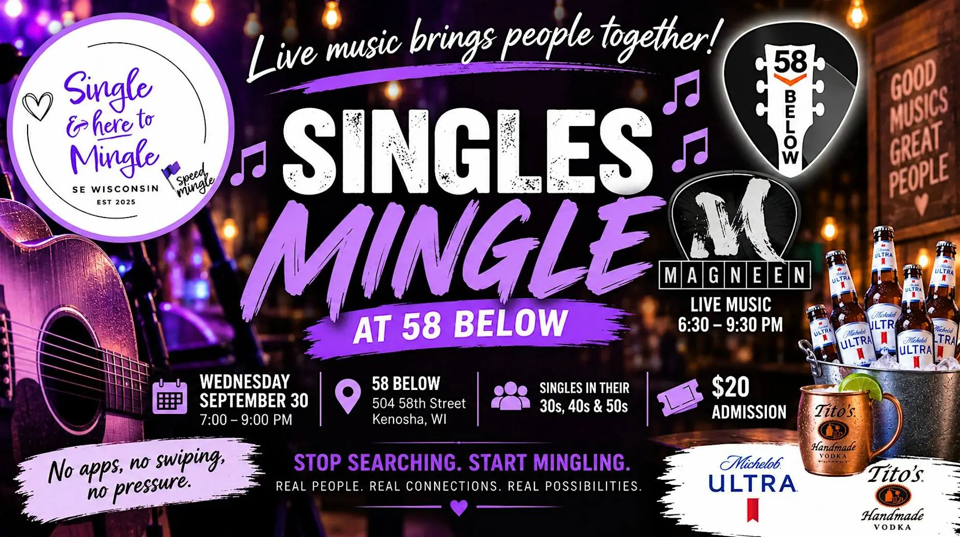 Single & here to Mingle Dating Event & Live Music Single & here to Mingle Dating Event & Live Music