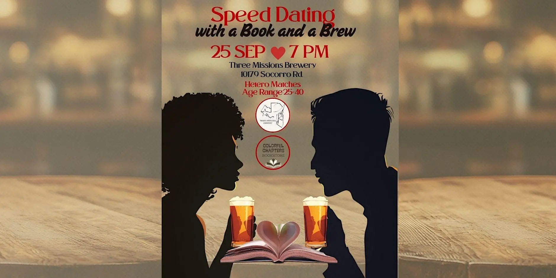 Speed Dating with a Book and a Brew Speed Dating with a Book and a Brew