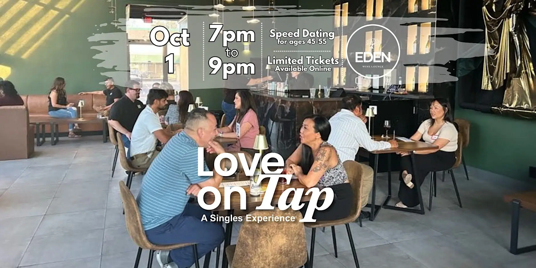 Speed Dating @ Eden Wine Lounge Speed Dating @ Eden Wine Lounge