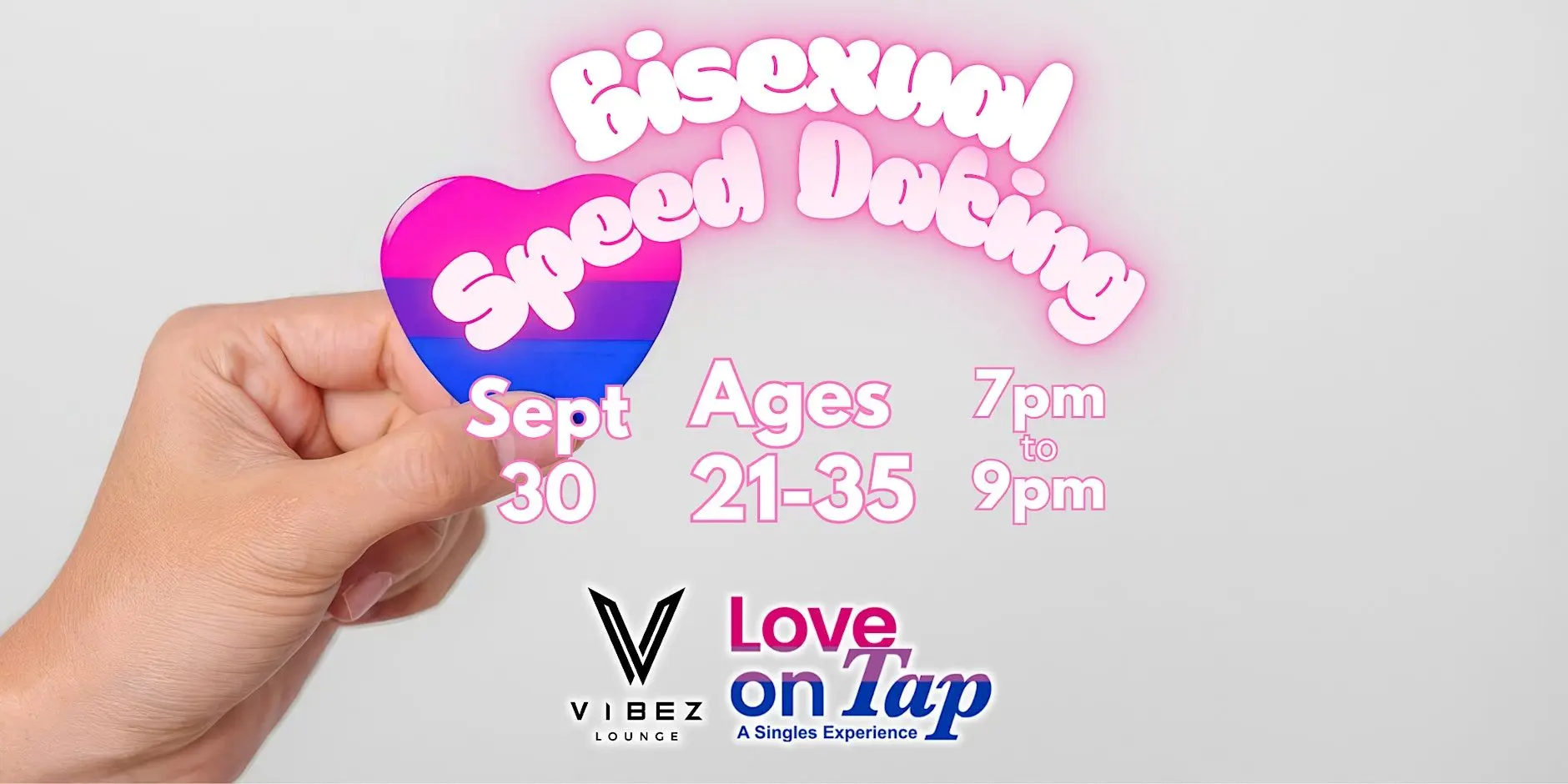 Bi+ Speed Dating @ Vibez Lounge Bi+ Speed Dating @ Vibez Lounge