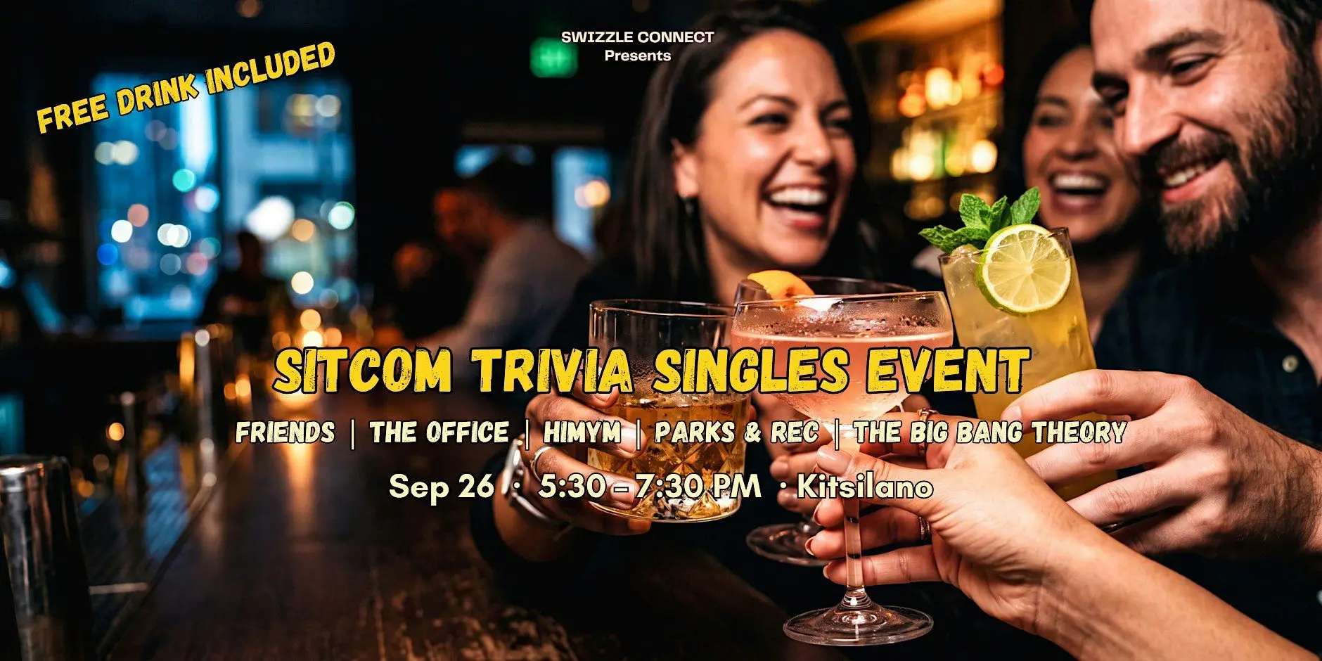 Trivia Night Singles Mixer - [Age: 27 - 45]