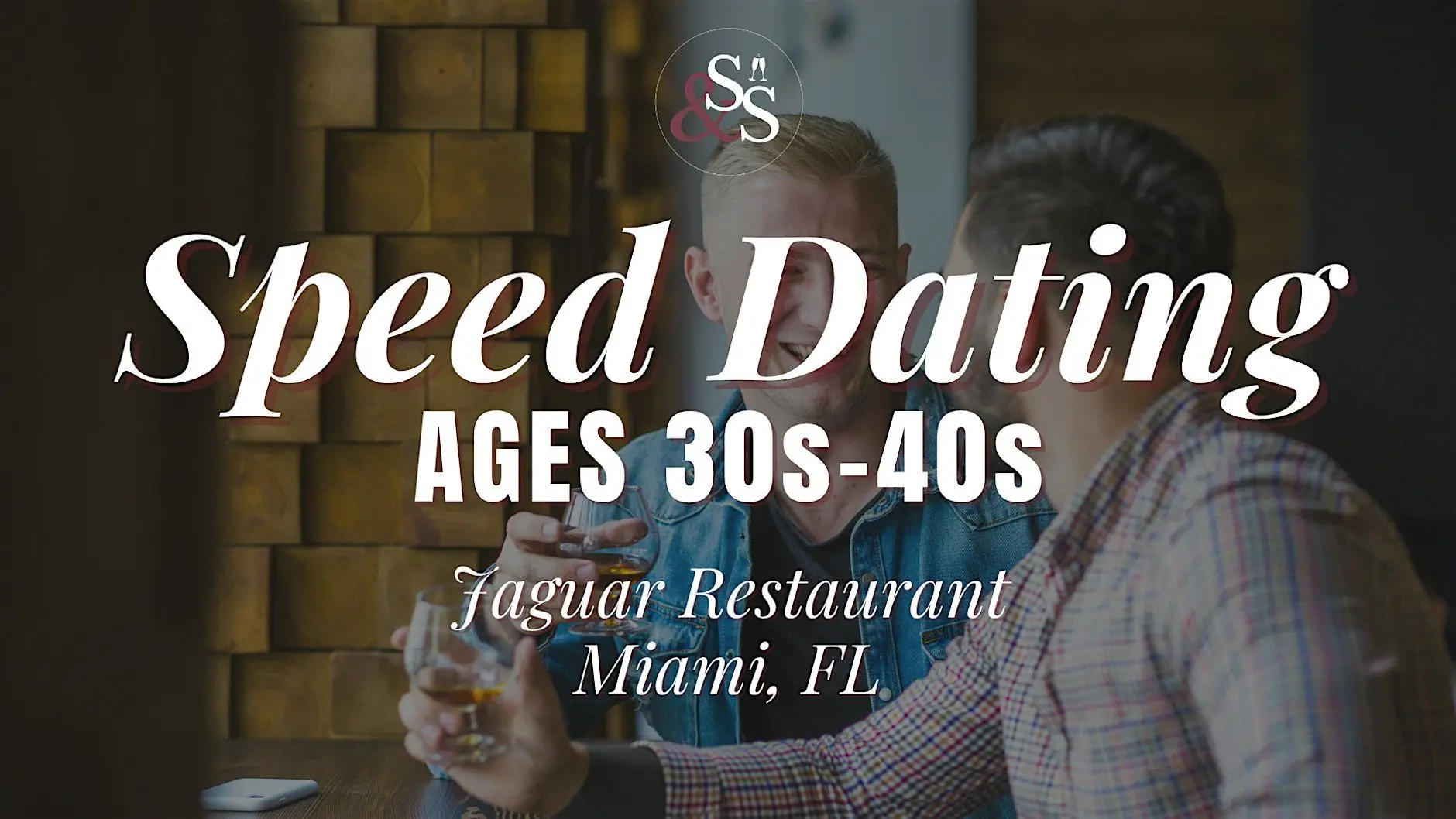 Gay Speed Dating Ages 30s-40s in Miami, FL at Jaguar Restaurant