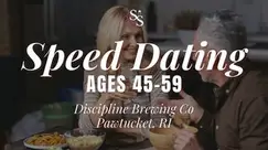 Speed Dating Ages 45-59 in Pawtucket, RI at Discipline Brewing Co Speed Dating Ages 45-59 in Pawtucket, RI at Discipline Brewing Co