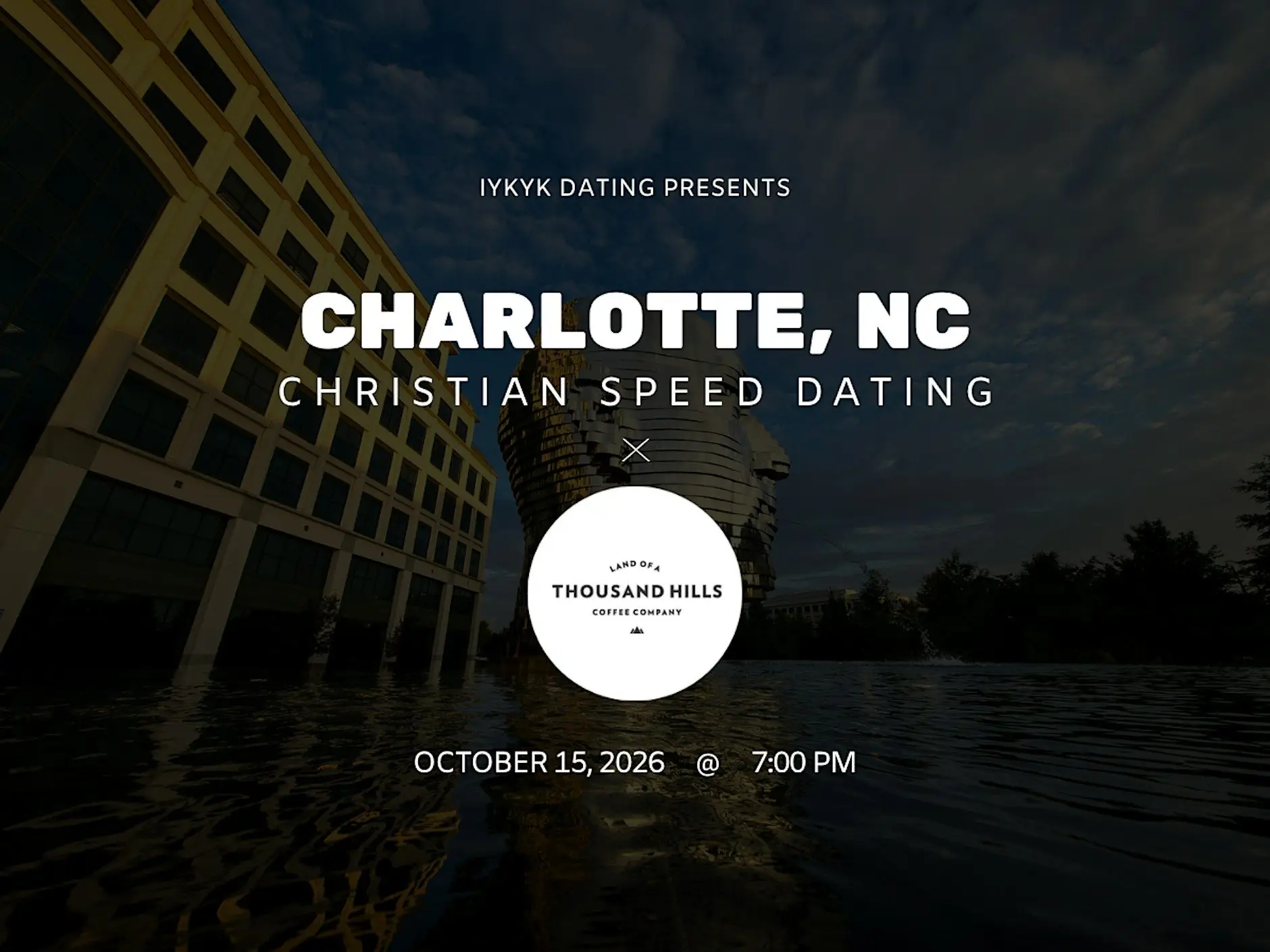 Charlotte Christian Speed Dating | IYKYK Dating | 20s-30s | 10/15/26