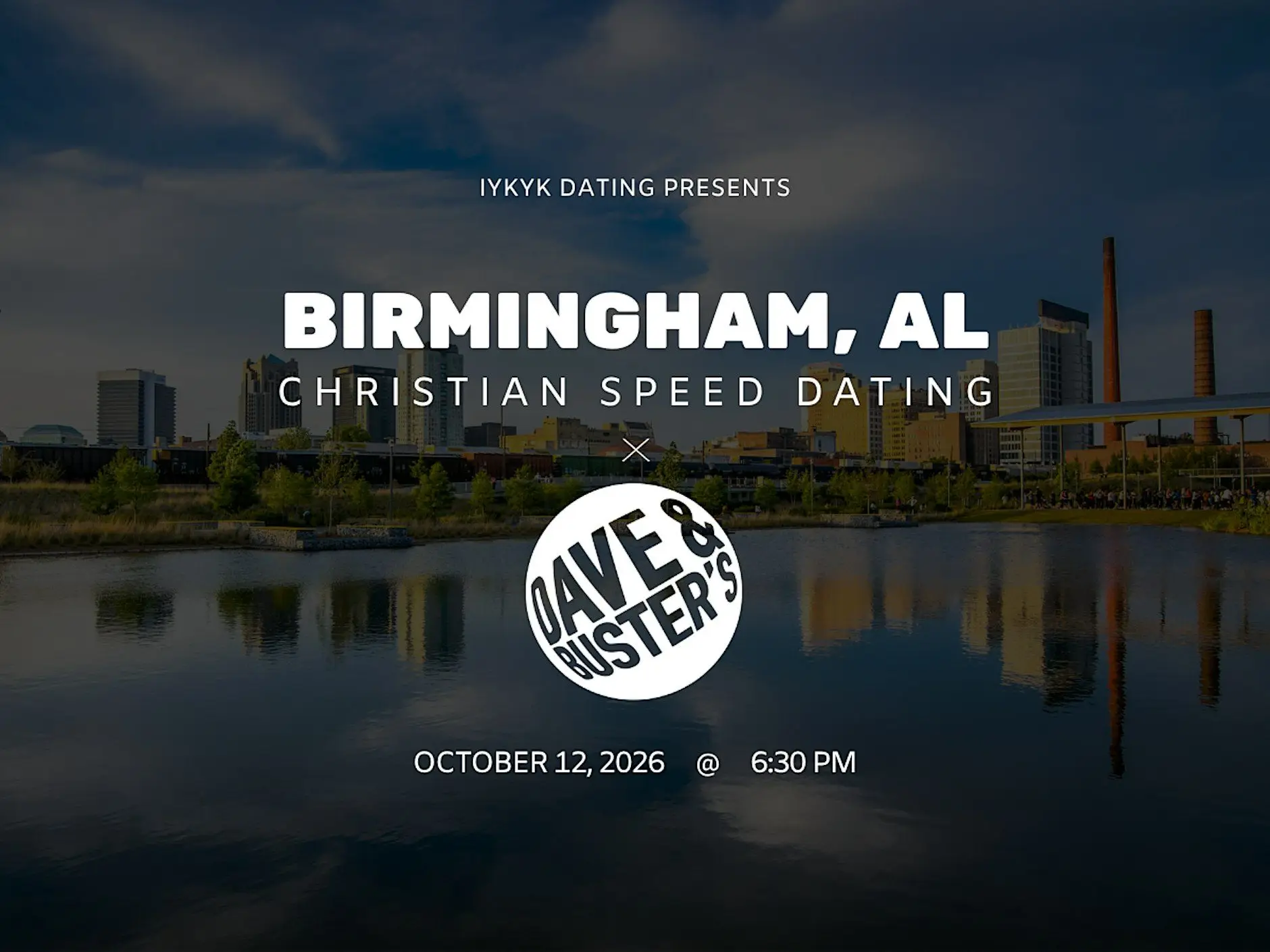 Birmingham Christian Speed Dating | IYKYK Dating | 20s-30s | 10/12/26