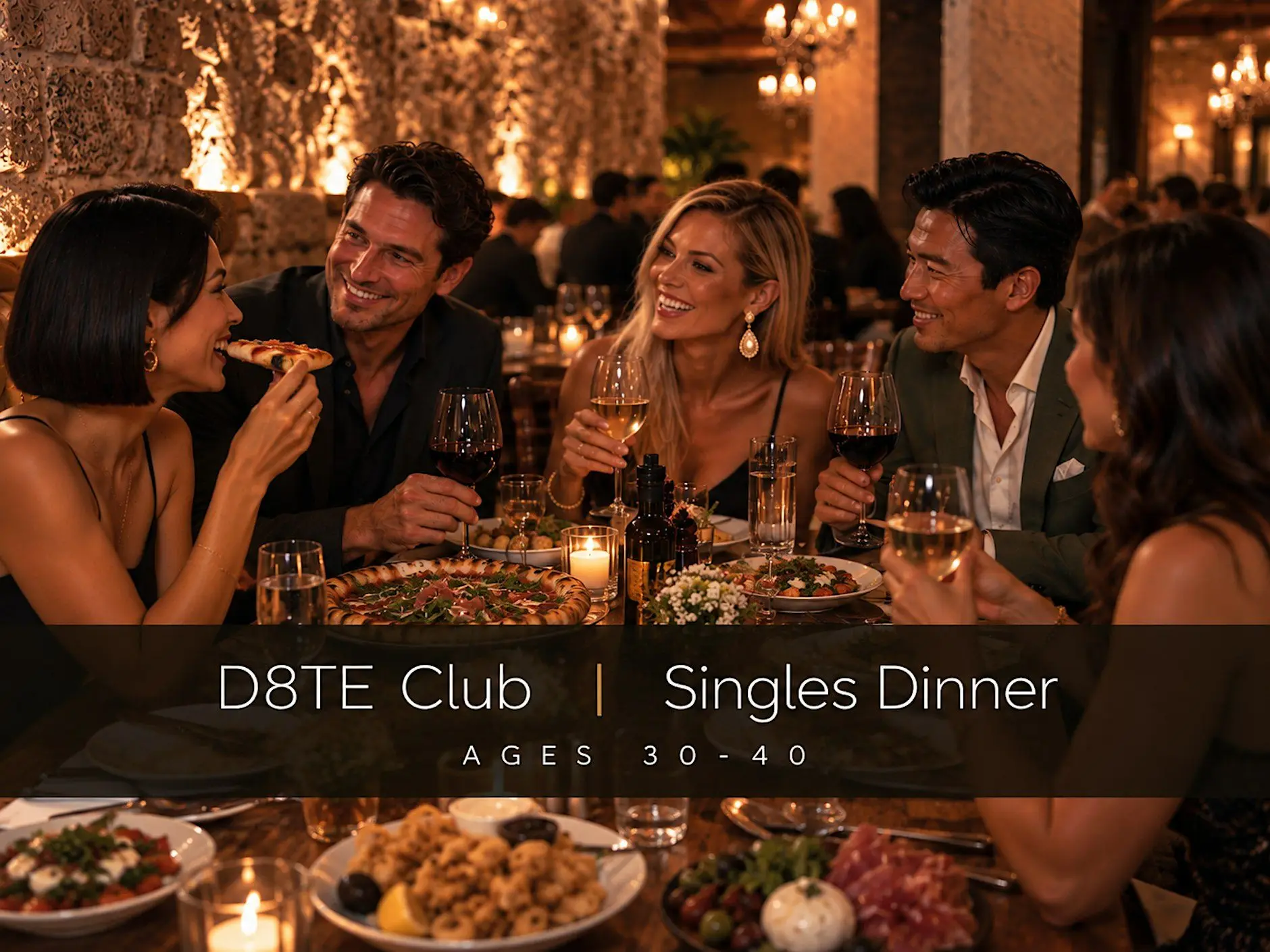 Love at First Slice: Sundays Singles Dinner in Toronto (Ages 30-40) Love at First Slice: Sundays Singles Dinner in Toronto (Ages 30-40)