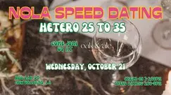 10/21 - NOLA Speed Dating @ Oak & Ale