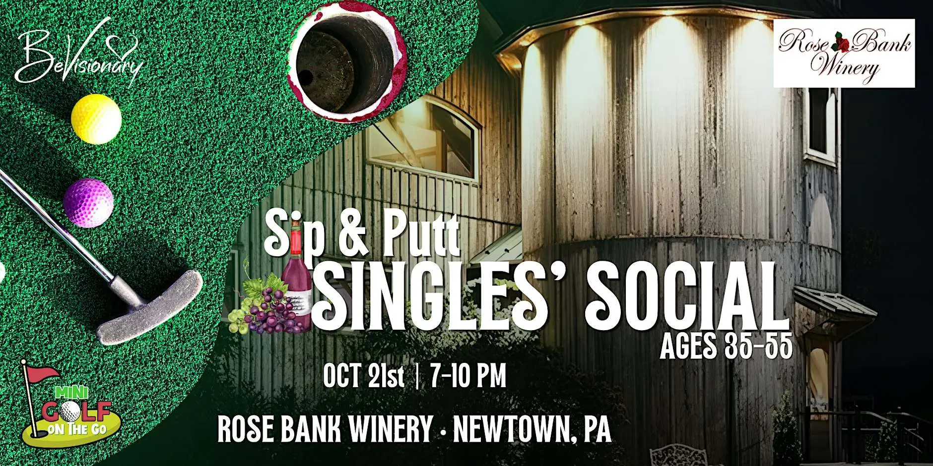 Sip & Putt Singles Social | 35-55 Sip & Putt Singles Social | 35-55