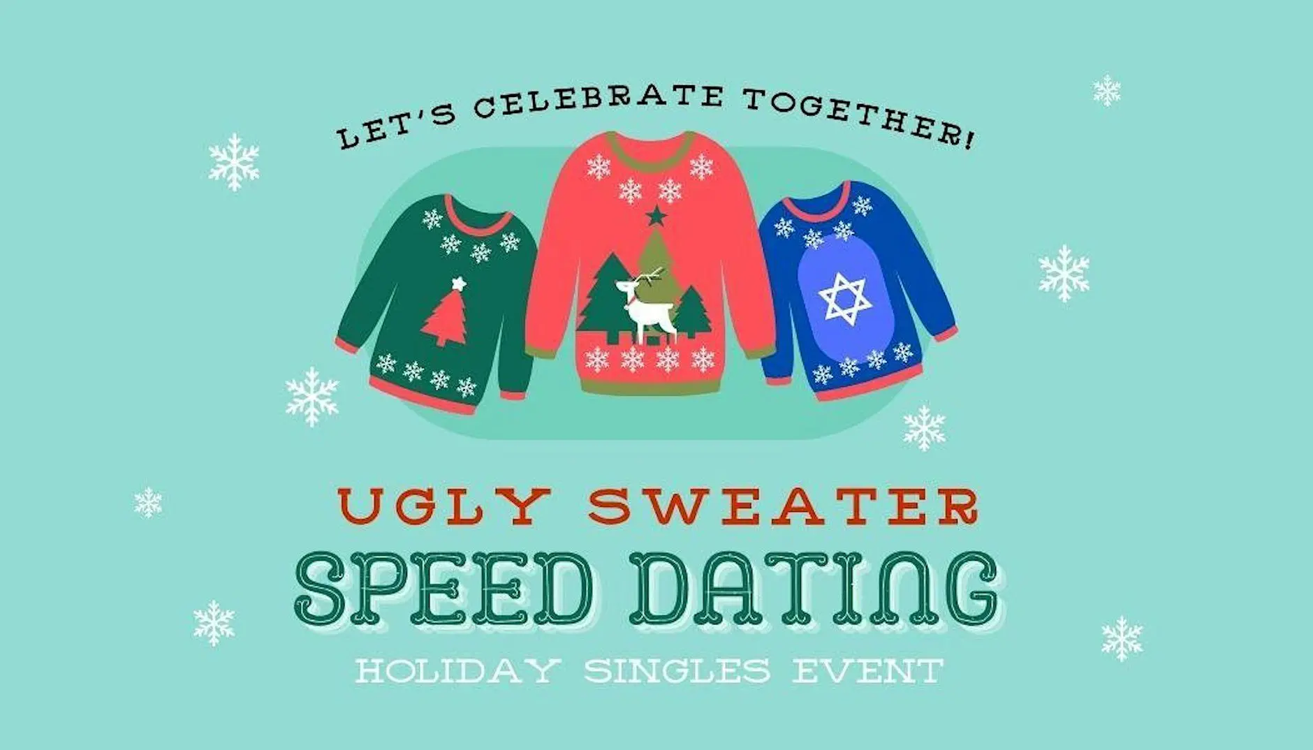 BUFFALO SPECIAL UGLY SWEATER SPEED DATING SINGLES Age 40-55 Lockport NY