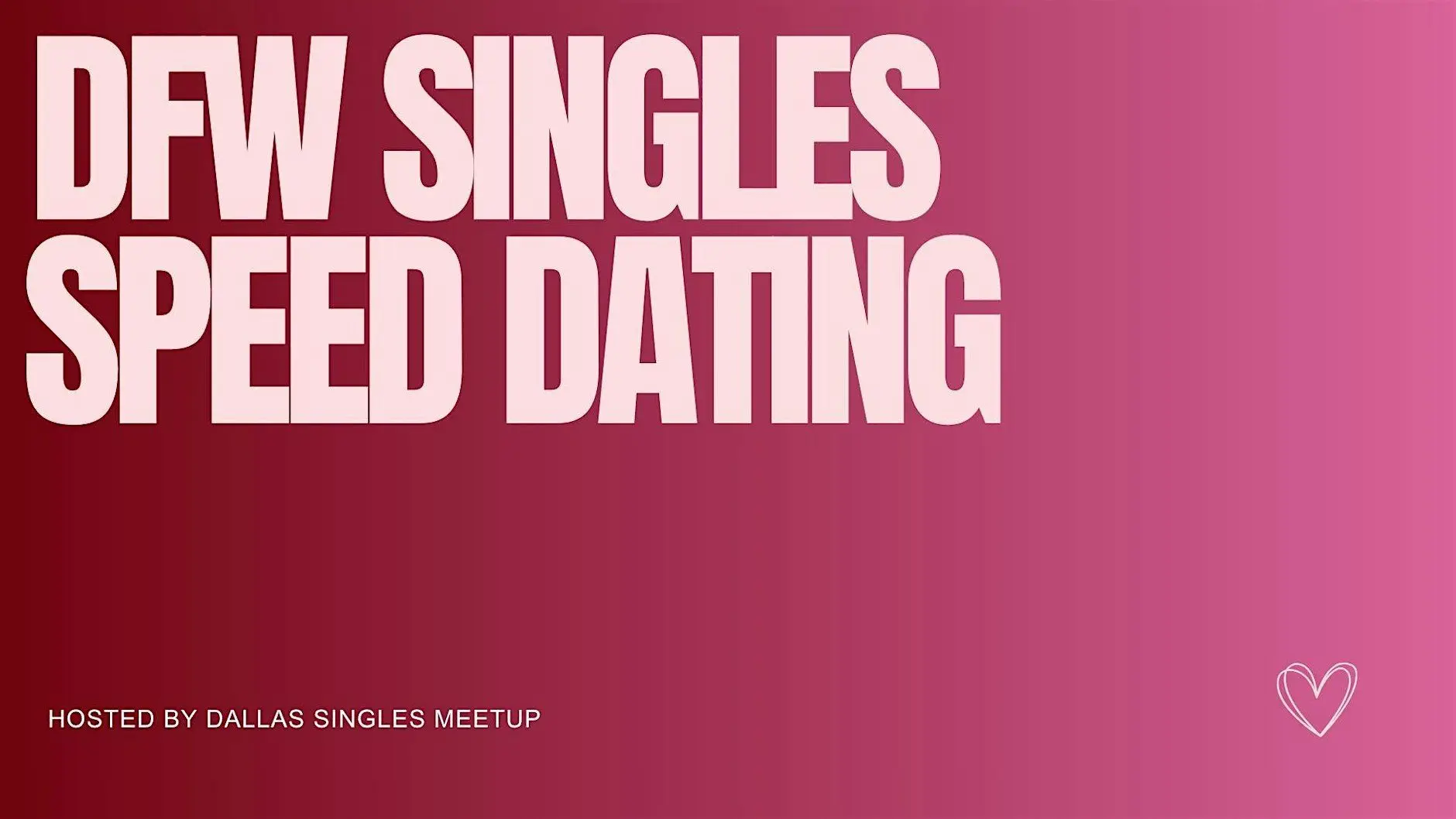 Dallas Singles Speed Dating (40s-50s)