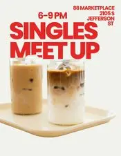 Singles Meet Up at 88 Marketplace (36-50) Singles Meet Up at 88 Marketplace (36-50)