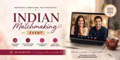 Indian Singles Speed Dating | Matrimonial Matchmaking Event Indian Singles Speed Dating | Matrimonial Matchmaking Event