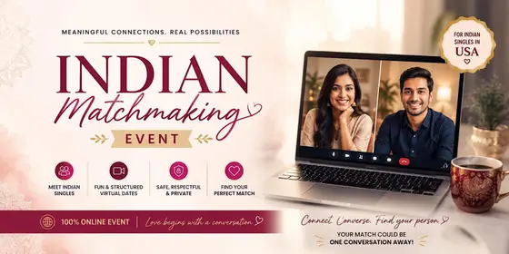 Indian Singles Speed Dating | Matrimonial Matchmaking Event — photo 1