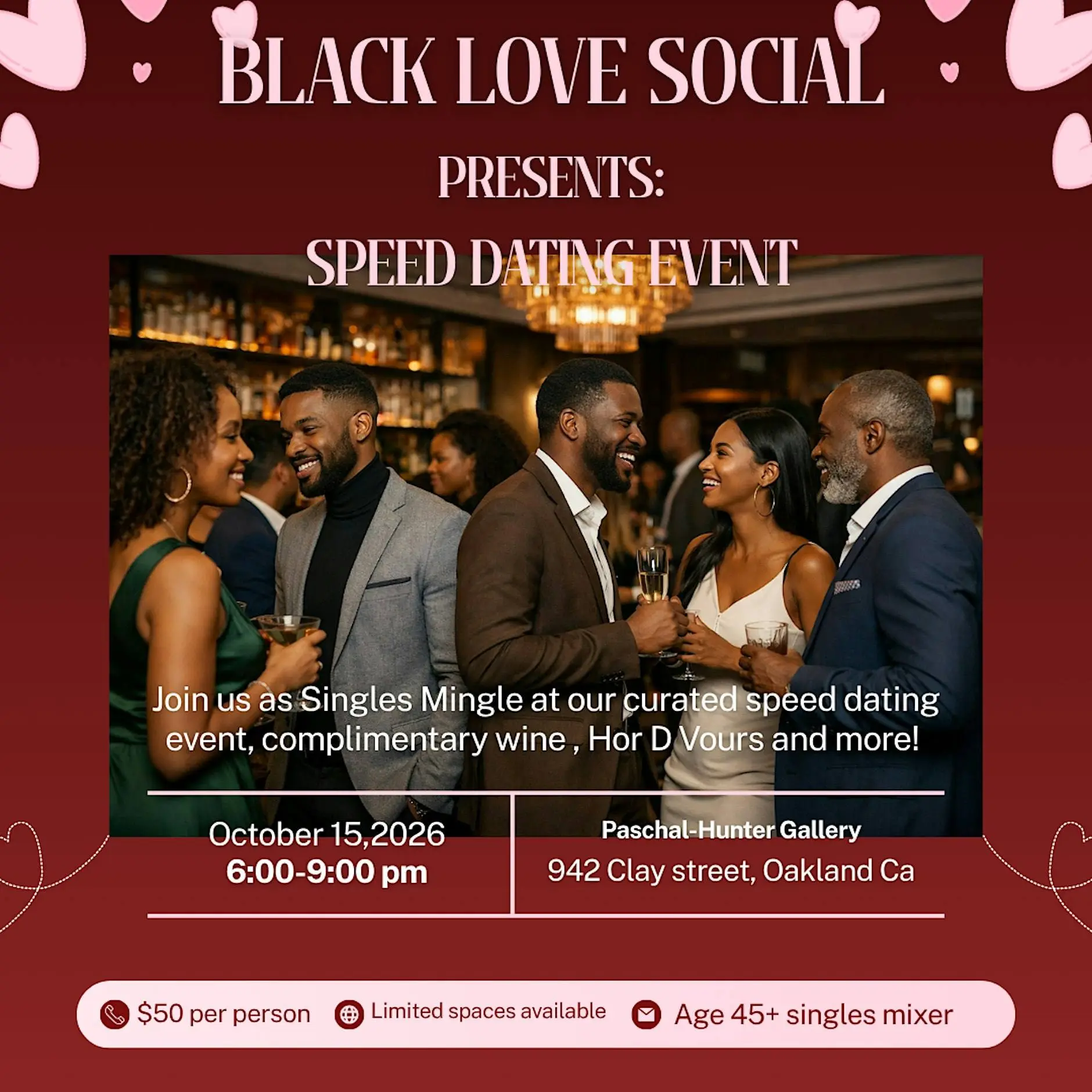 Black Love Social Presents Speed Dating Event Black Love Social Presents Speed Dating Event