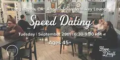 Speed Dating | Singles 45+ | Angel's Share | Long Beach, CA