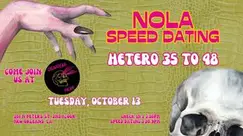 10/13 - Red Stick Speed Dating @ Disappear Here