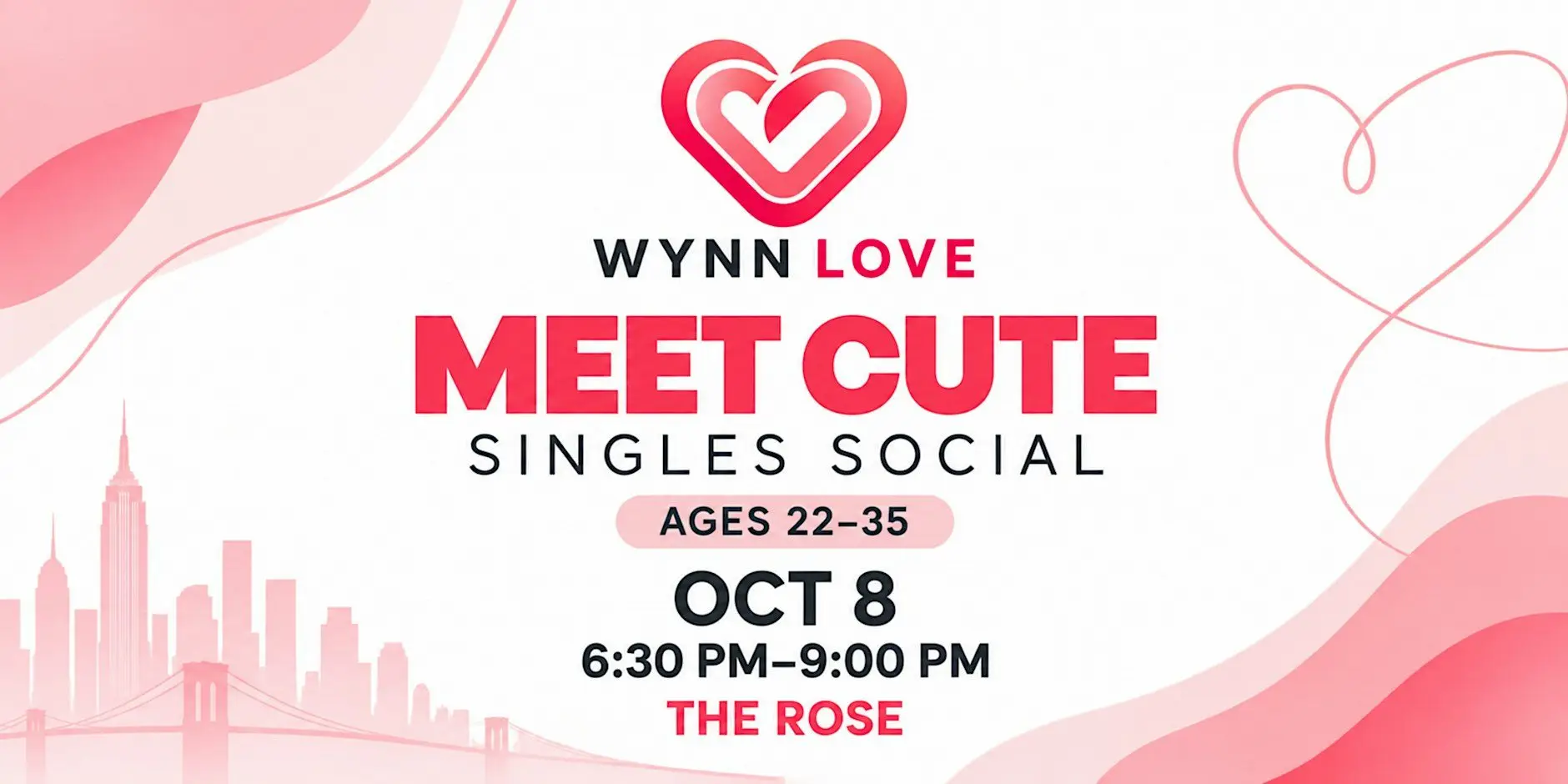 Meet Cute Singles Social Age 22-35 Meet Cute Singles Social Age 22-35