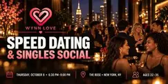 Young Professional Speed Dating and Singles Social (22-35)