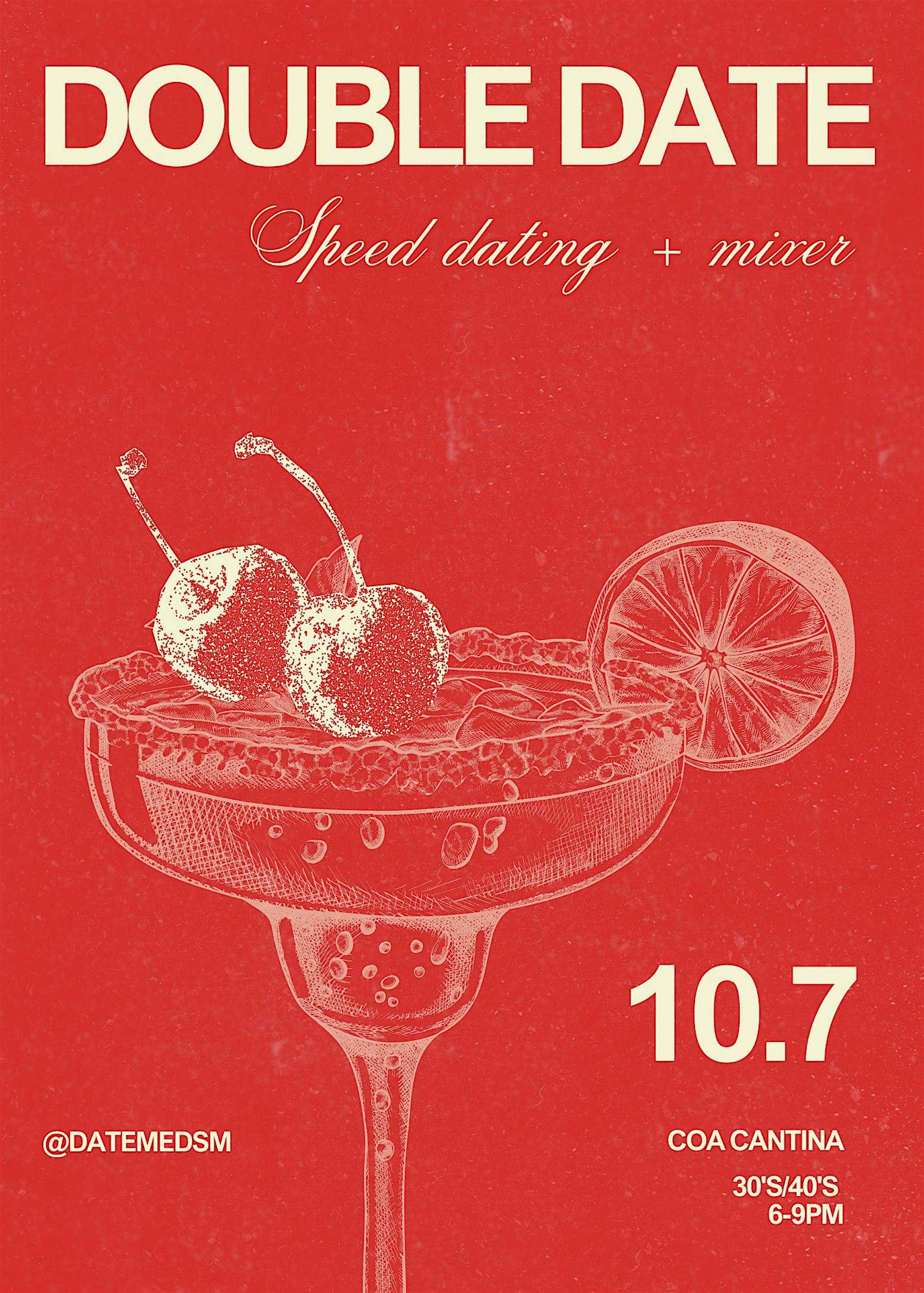 Date Me DSM @ Coa Cantina (30's/40's) Date Me DSM @ Coa Cantina (30's/40's)