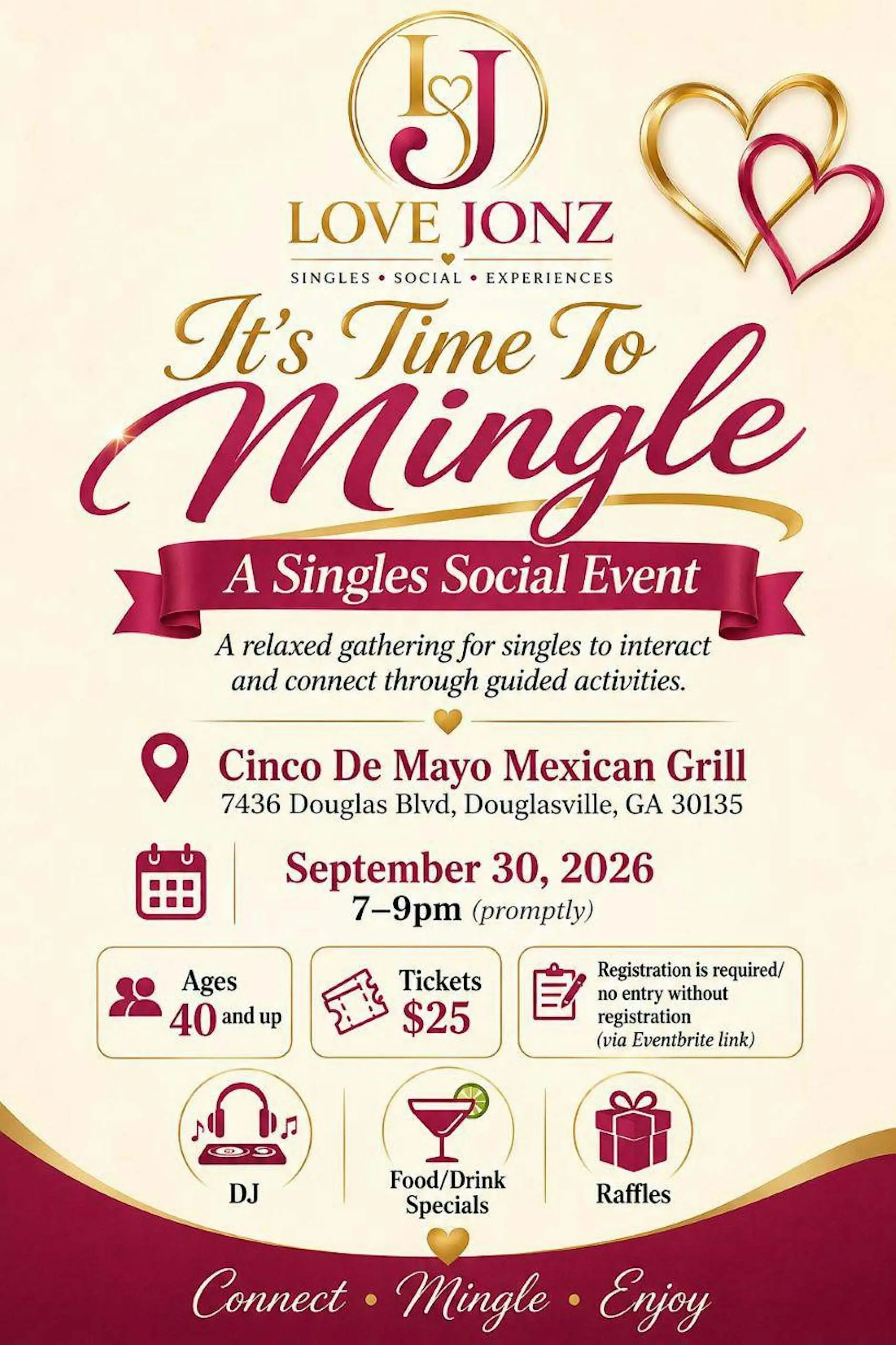It's Time To Mingle It's Time To Mingle