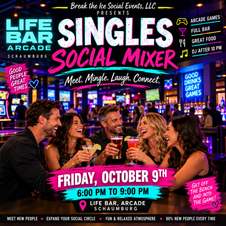 Singles Social Mixer Schaumburg, IL Life Bar Arcade