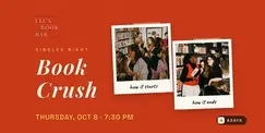 Book Crush: Singles Social at Liz's Book Bar