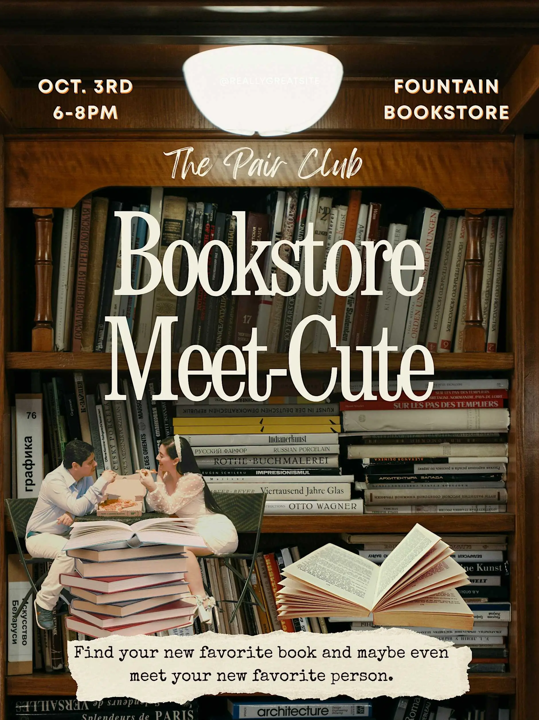 Bookstore Meet-Cute Bookstore Meet-Cute