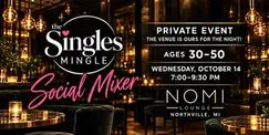 The Singles Mingle | Ages 30–50 Social Mixer