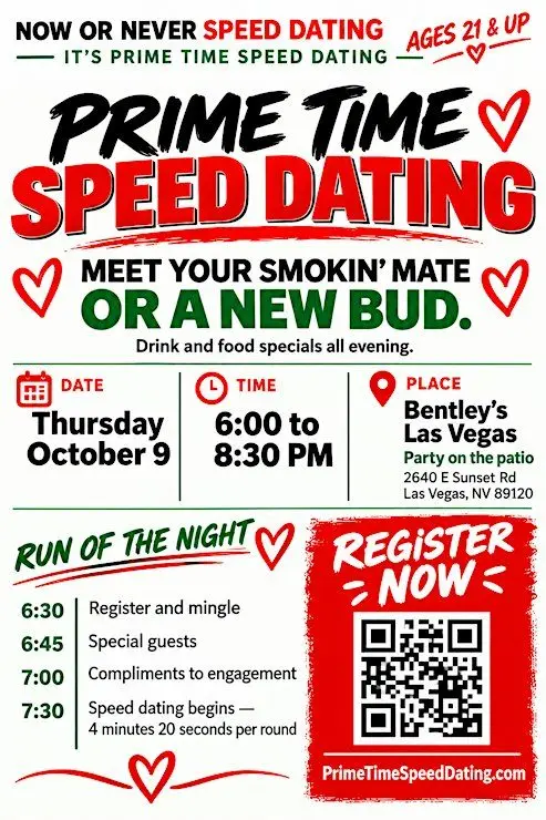 Meet Your Smokin' Mate - 420 SpeedDating Las Vegas — photo 2