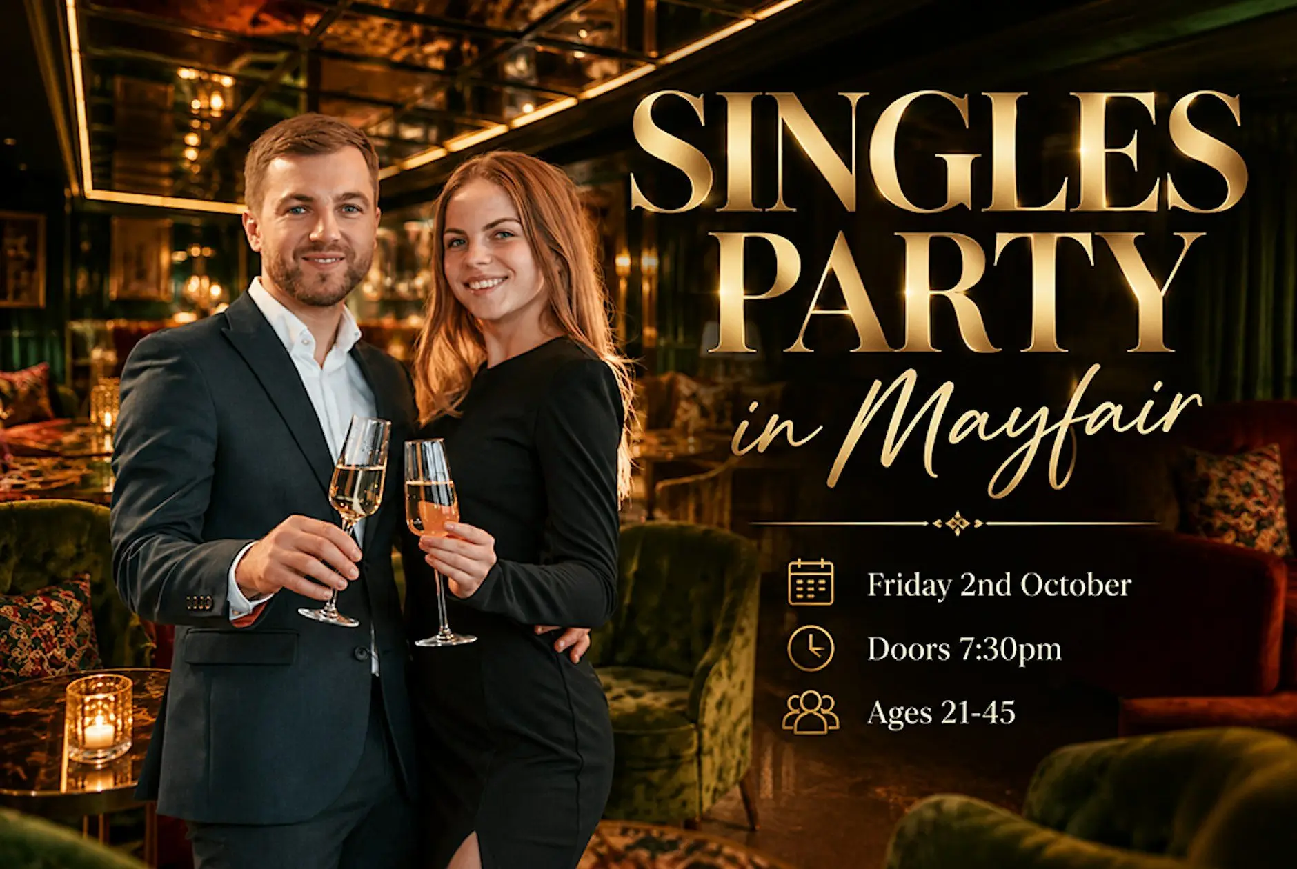 Mayfair Singles Party London @ Dear Darling Mayfair Singles Party London @ Dear Darling