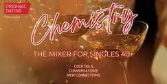 London Over 40s Singles Chemistry Party (Ages 40-55)