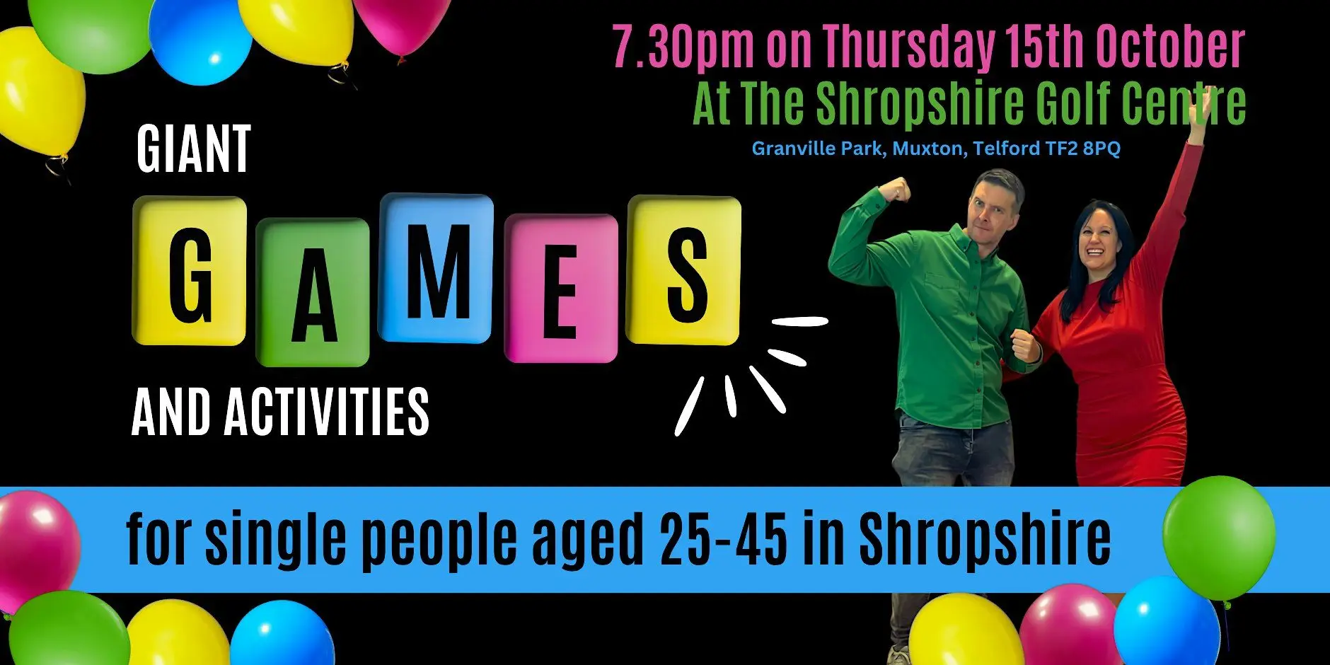 Giant Games & Activities for Single People (Ages 25-45) Giant Games & Activities for Single People (Ages 25-45)