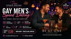Gay Male Speed Dating Singles Night Birmingham Be At One
