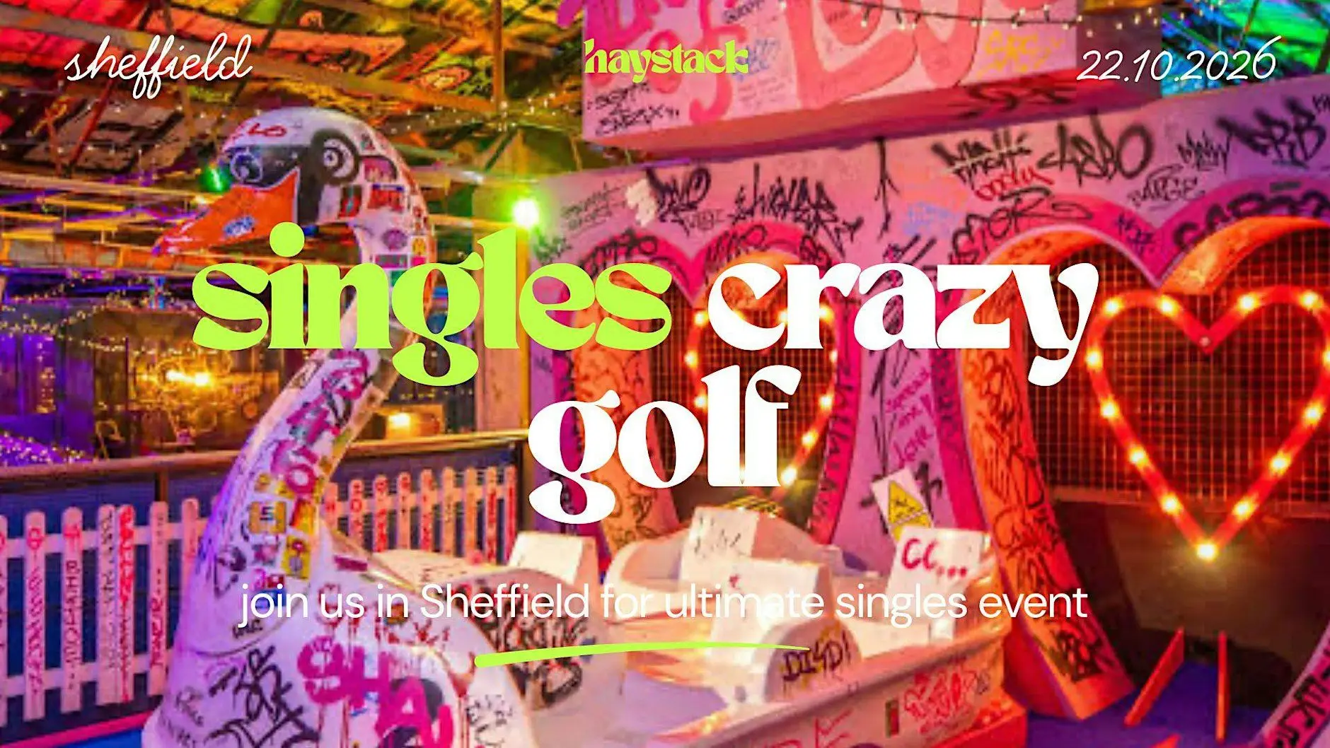 HAYSTACK DATING | GOLF FANG SHEFFIELD | THURSDAY 22ND OCTOBER