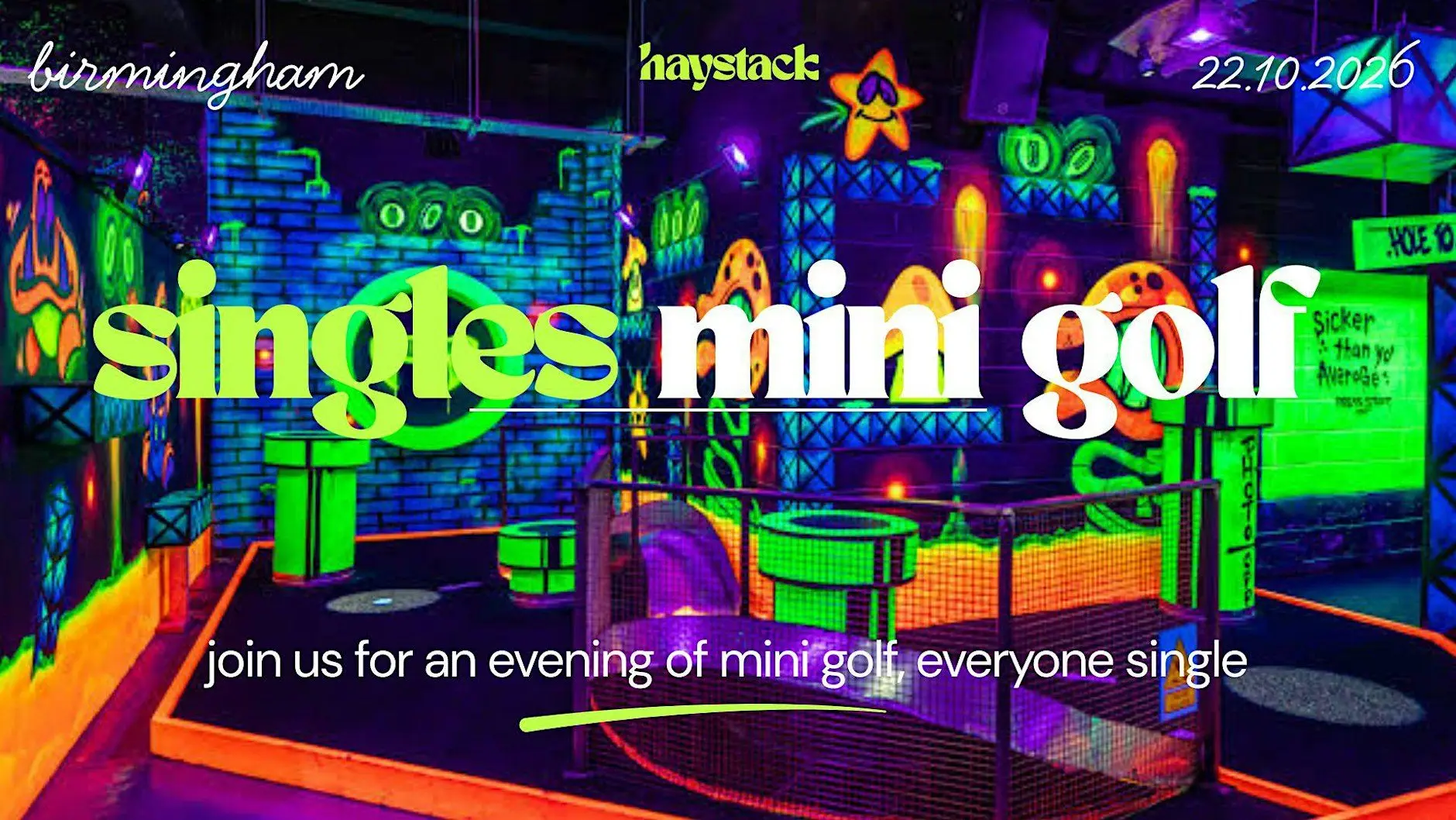 HAYSTACK DATING | GOLF FANG BIRMINGHAM | THURSDAY 22ND OCTOBER HAYSTACK DATING | GOLF FANG BIRMINGHAM | THURSDAY 22ND OCTOBER