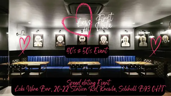 40's & 50's Speed Dating Evening in Knowle — photo 1