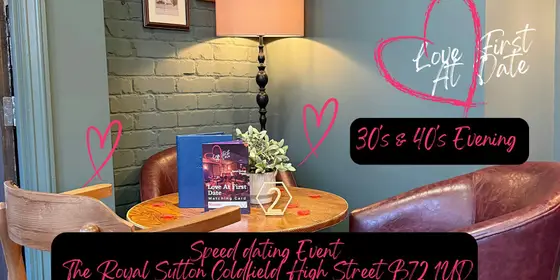 30's & 40's Speed Dating Evening in Sutton Coldfield Birmingham — photo 1