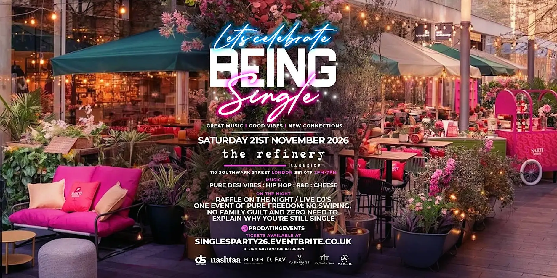 Desi Singles Party - Let's Celebrate Being Single Desi Singles Party - Let's Celebrate Being Single