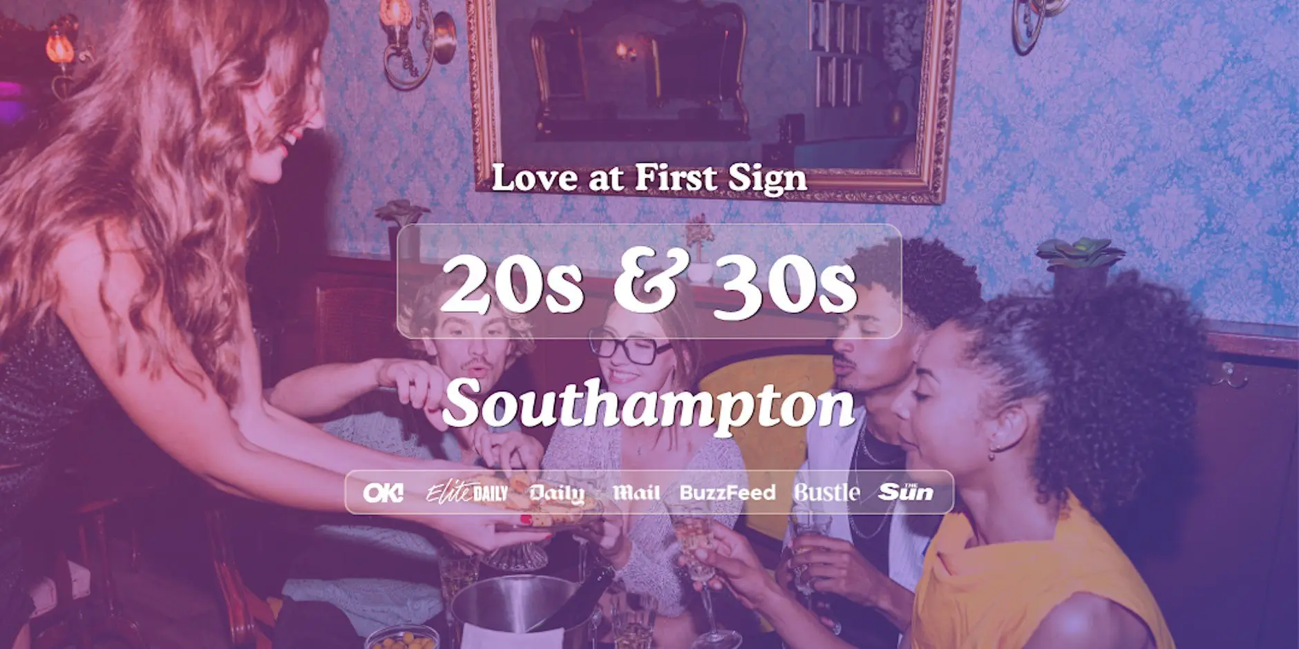 Southampton Singles Night, 20s & 30s | Turtle Bay | Love at First Sign Southampton Singles Night, 20s & 30s | Turtle Bay | Love at First Sign