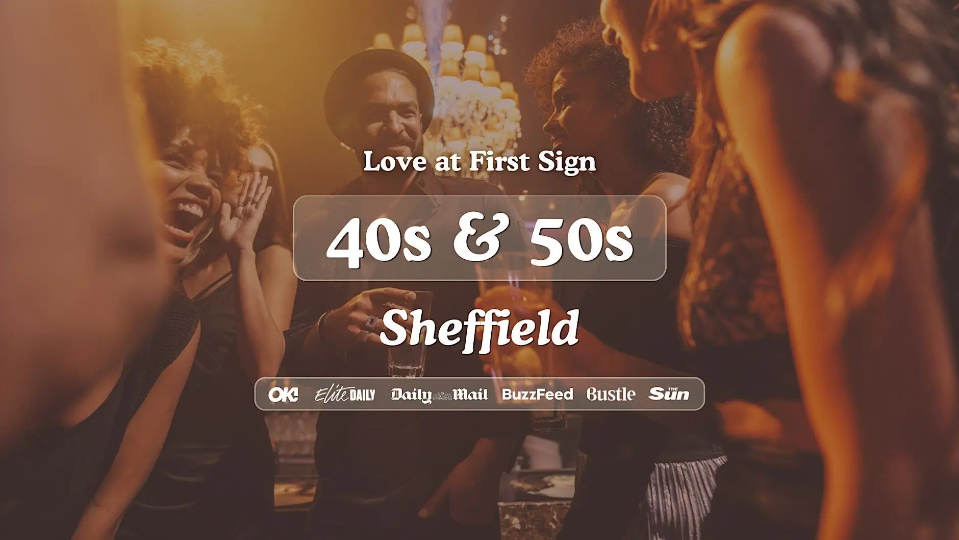 Sheffield Singles Night, 40s & 50s | Slug & Lettuce | Love at First Sign Sheffield Singles Night, 40s & 50s | Slug & Lettuce | Love at First Sign
