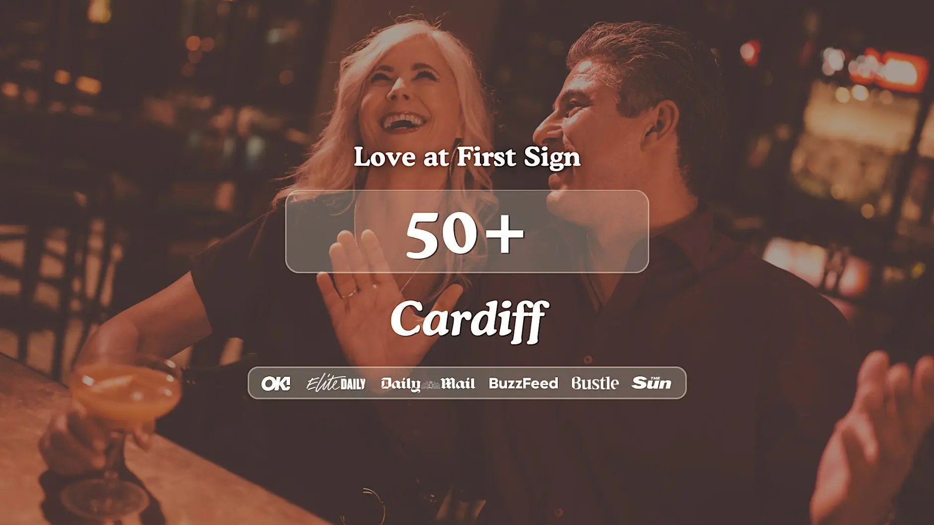 Cardiff Singles Night, 50+ | Slug & Lettuce | Love at First Sign