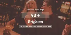 Brighton Singles Night, 50+ | Be At One | Love at First Sign