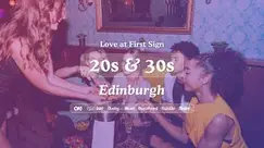 Edinburgh Singles Night, 20s & 30s | The Alchemist George Street | Love at First Sign