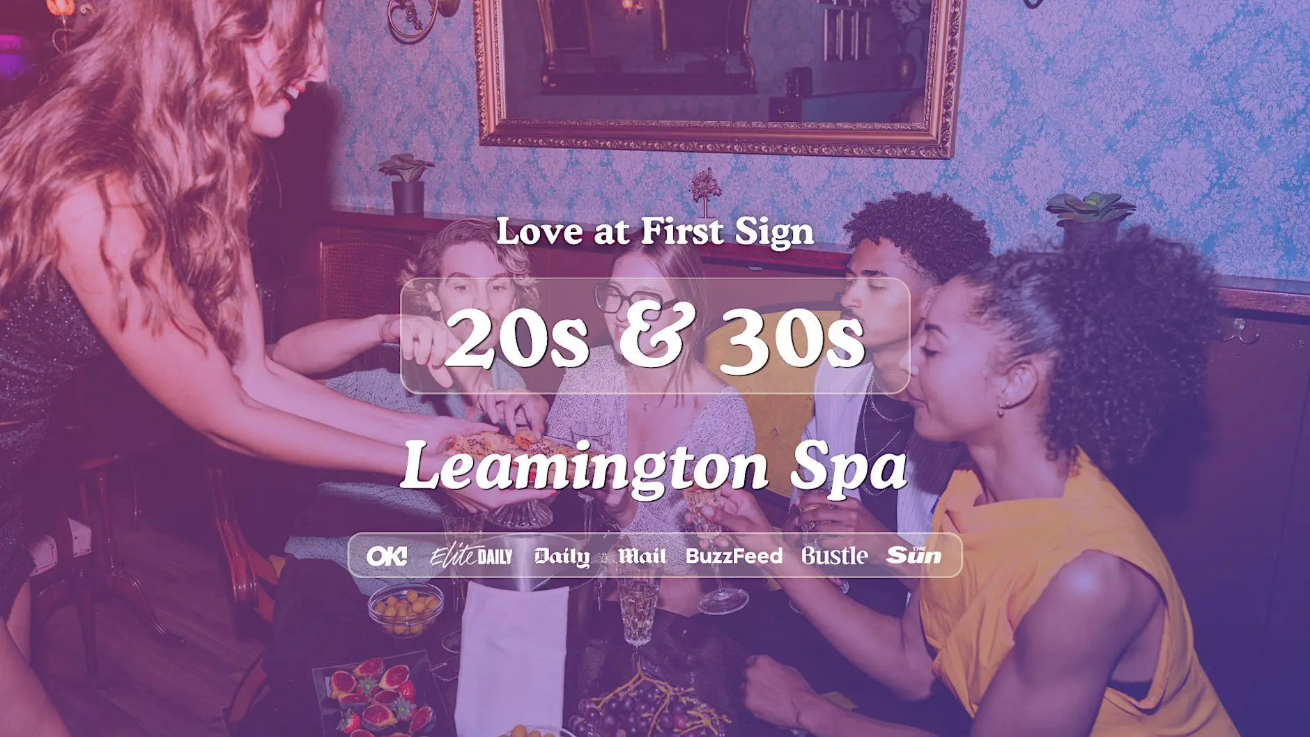 Leamington Spa Singles Night, 20s & 30s | Hart + Co | Love at First Sign Leamington Spa Singles Night, 20s & 30s | Hart + Co | Love at First Sign