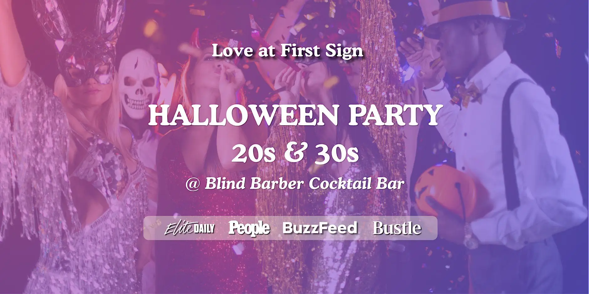 Los Angeles Singles Night, 20s & 30s | Blind Barber Highland Park | Love at First Sign