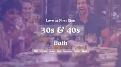 Bath Singles Night, 30s & 40s | Slug & Lettuce | Love at First Sign